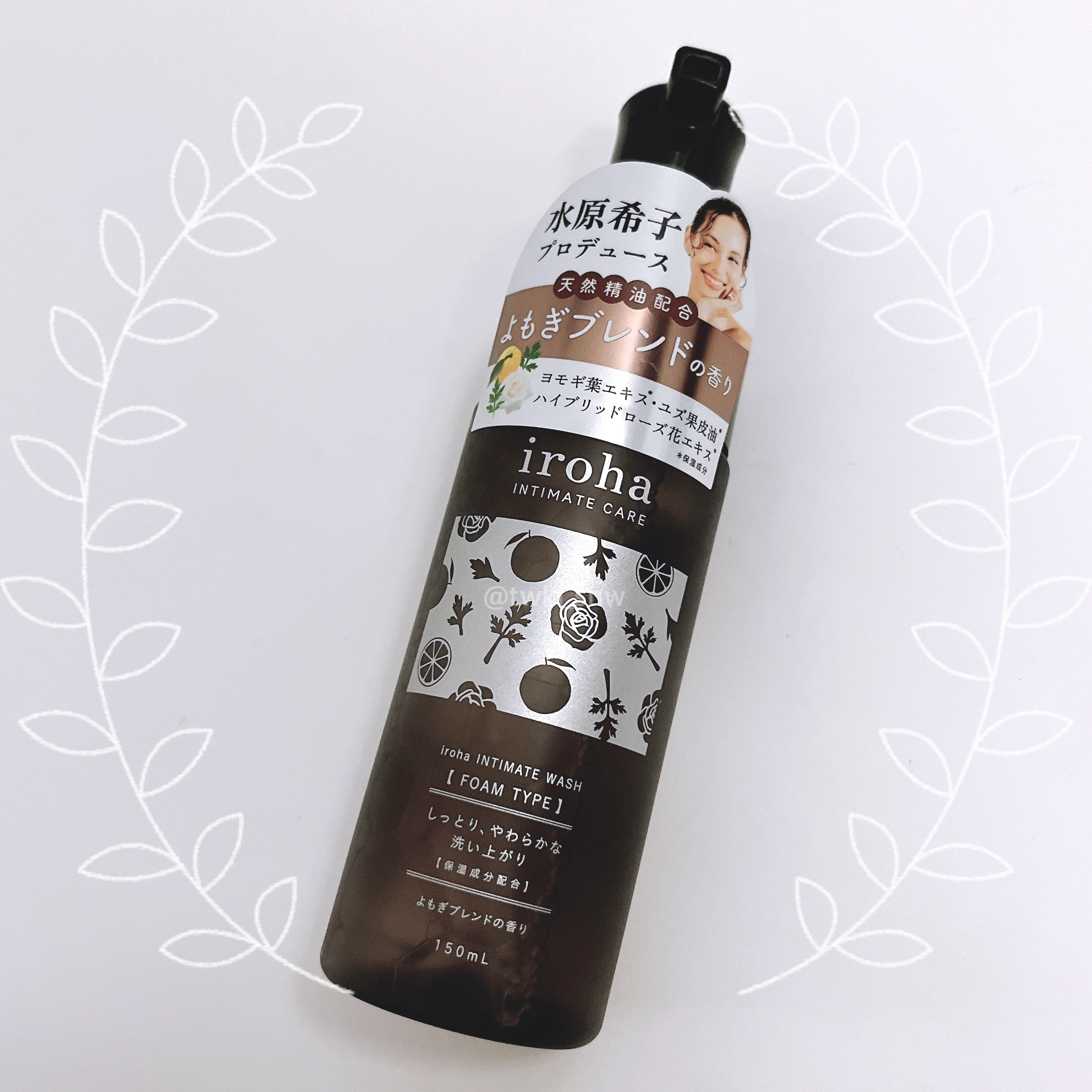 イロハ インティメートウォッシュ フォームタイプ よもぎブレンドの香り/iroha INTIMATE CARE/デリケートゾーンケアを使ったクチコミ（2枚目）