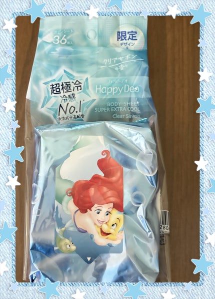マンダム ハッピーデオ ボディシート 超極冷 クリアサボン/マンダム/ボディシートを使ったクチコミ(1枚目)