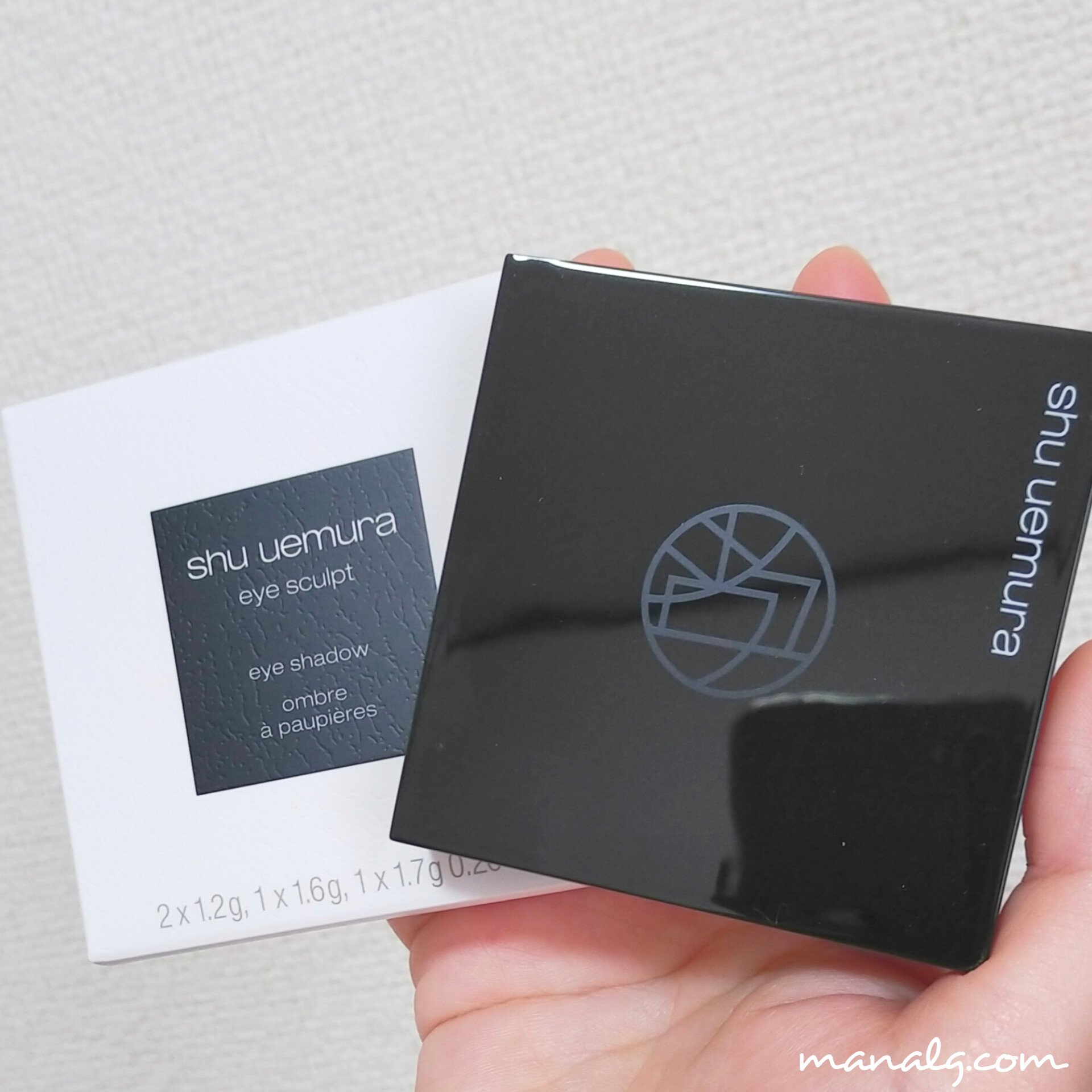 アイスカルプト/shu uemura/アイシャドウパレットを使ったクチコミ（2枚目）