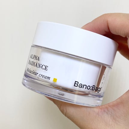 アルファラディアンスメラクリア クリーム/BANOBAGI/フェイスクリームを使ったクチコミ(5枚目)