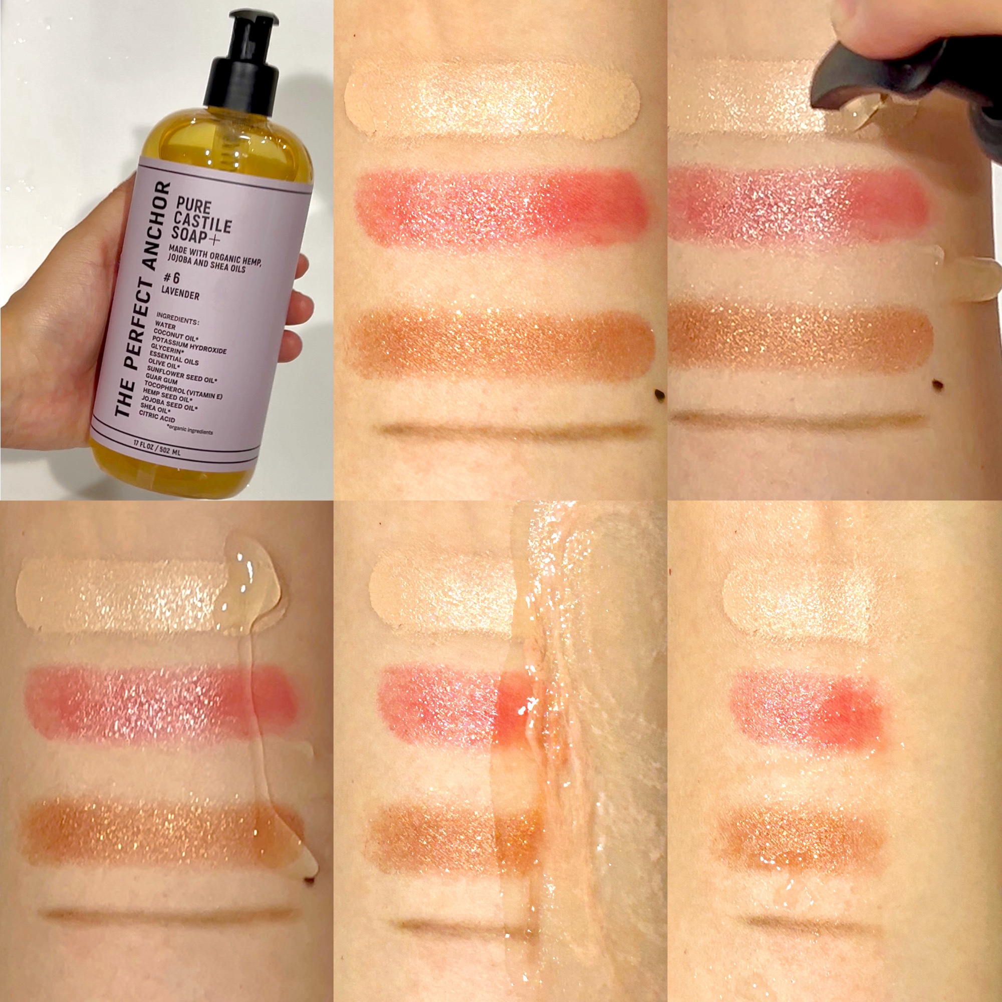 ピュア カスチールソープ プラス #6 ラベンダー/THE PERFECT ANCHOR/ボディソープを使ったクチコミ（3枚目）