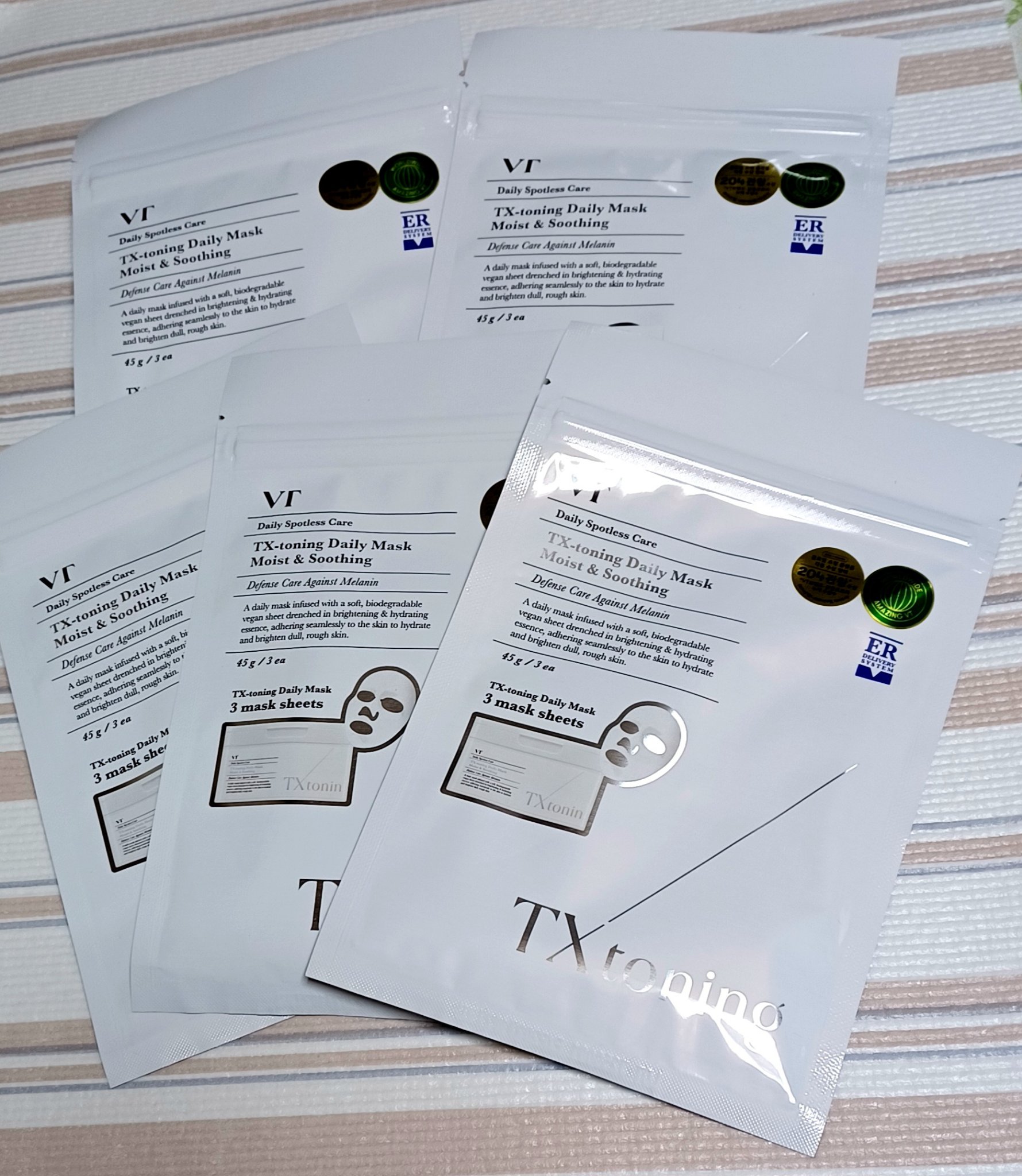 TXトーニングデイリーマスク/VT/その他スキンケアを使ったクチコミ（1枚目）