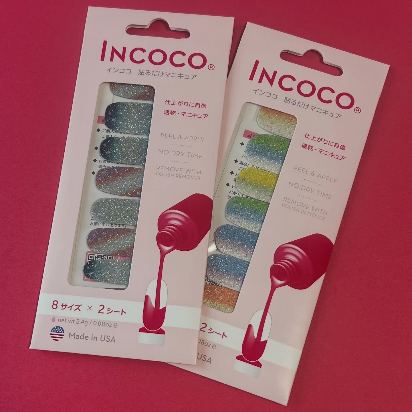 INCOCO インココ  マニキュアシート/インココ/ネイルシールを使ったクチコミ（2枚目）