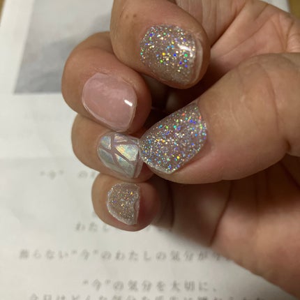 フィットフィックスジェルネイル/esshimo/ネイルシールを使ったクチコミ(3枚目)