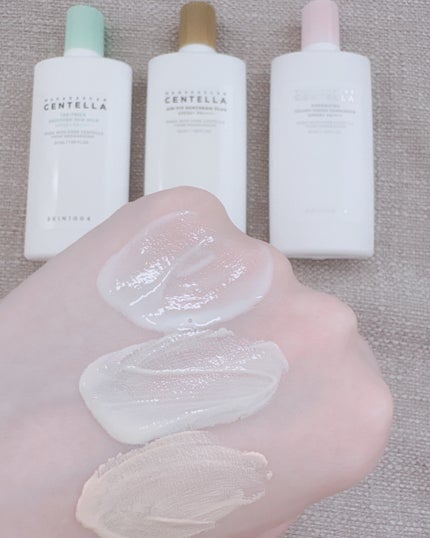 ヒアルーシカ ウォーターフィット サンセラム/SKIN1004/日焼け止めローションを使ったクチコミ(5枚目)