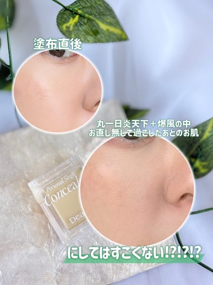 パーソナルシングルコンシーラー/Dear.A/パレットコンシーラーを使ったクチコミ(7枚目)