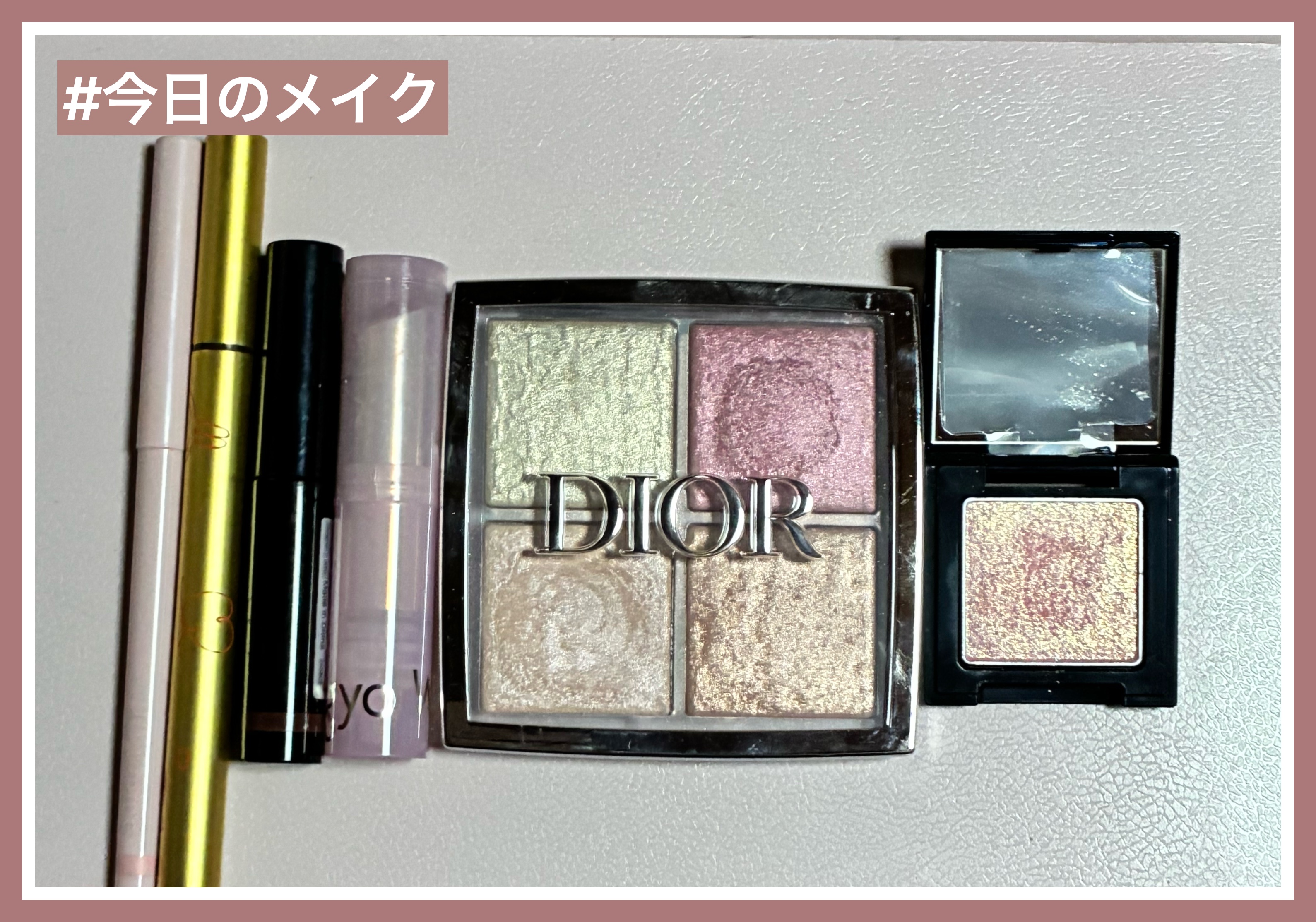 ラズル アイカラー 69 Happy thinking/エレガンス ラズル /単色アイシャドウを使ったクチコミ（1枚目）