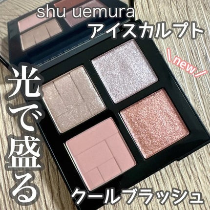 アイスカルプト/shu uemura/アイシャドウパレットを使ったクチコミ(1枚目)