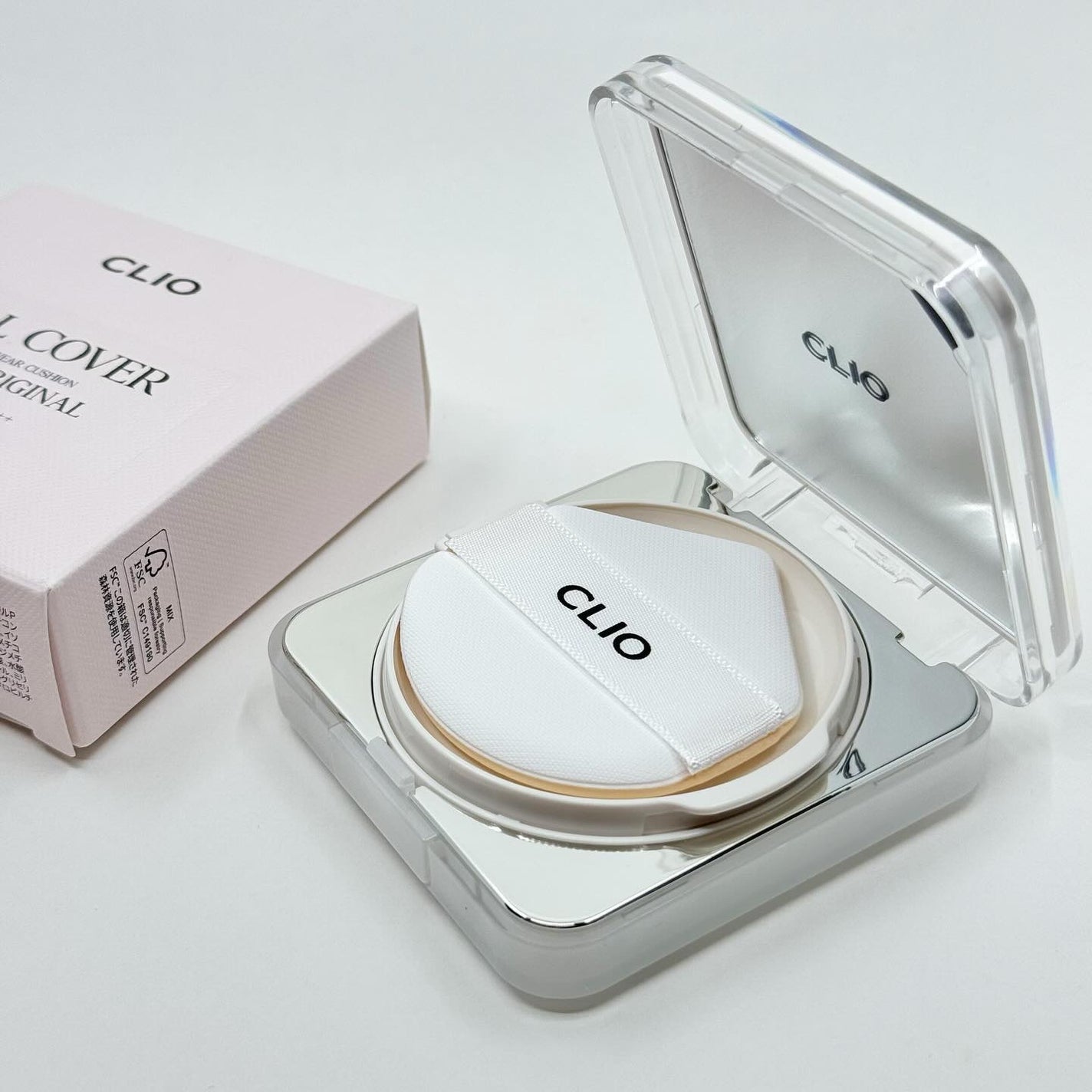 キル カバー ファンウェア クッション ザ オリジナル/CLIO/クッションファンデーションを使ったクチコミ(2枚目)