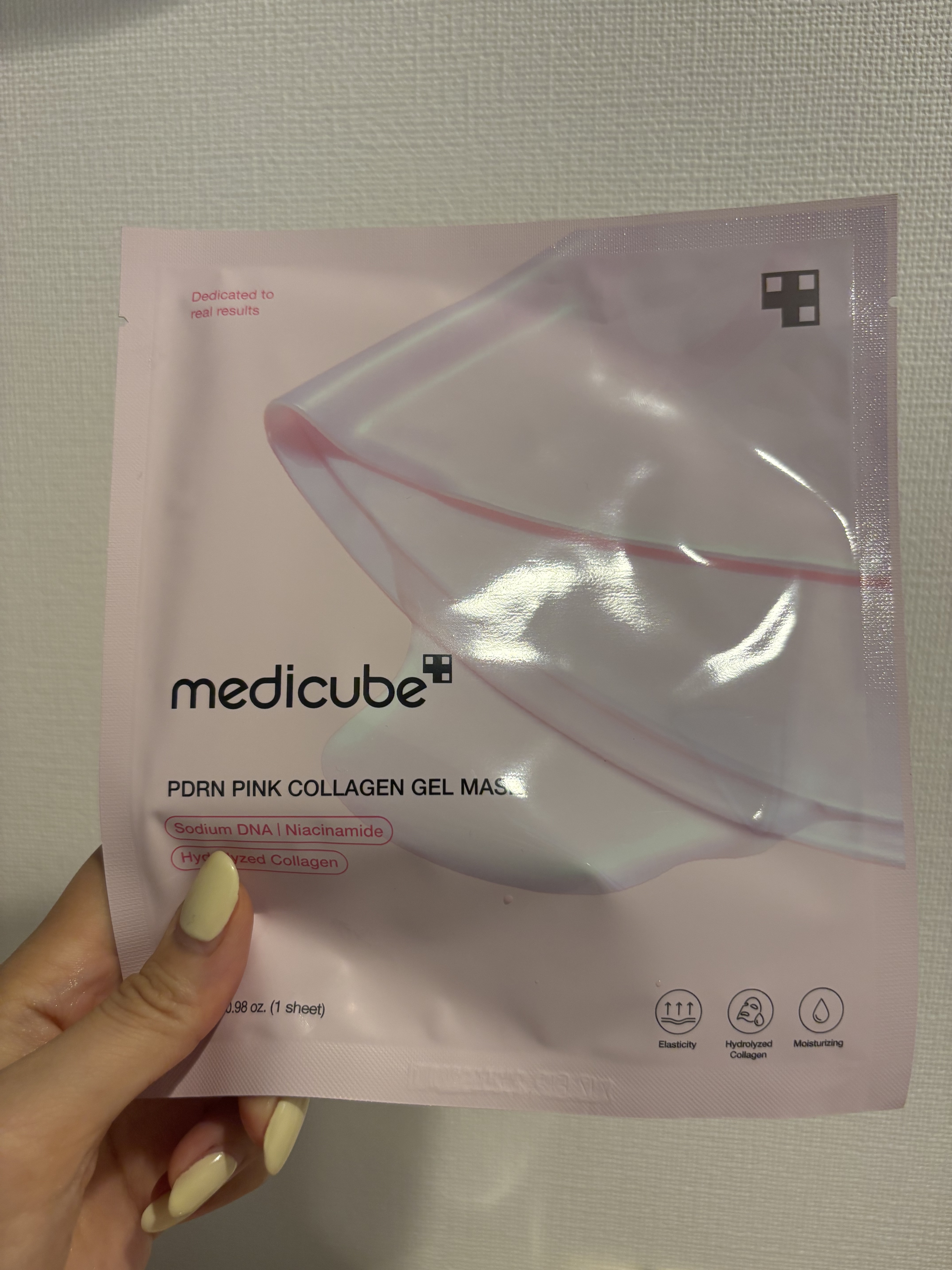 PDRNピンクコラーゲンゲルマスク/MEDICUBE/シートマスク・パックを使ったクチコミ（1枚目）