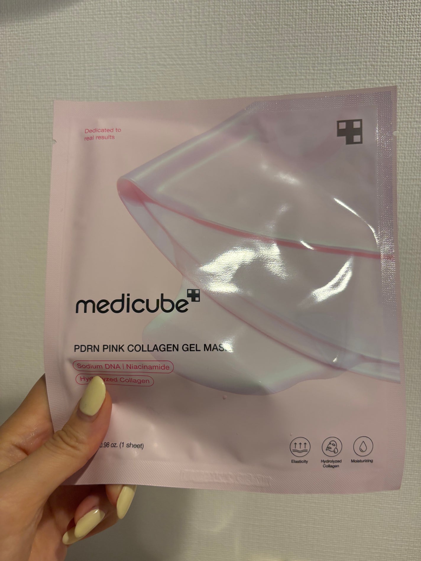 PDRNピンクコラーゲンゲルマスク/MEDICUBE/シートマスク・パックを使ったクチコミ(1枚目)