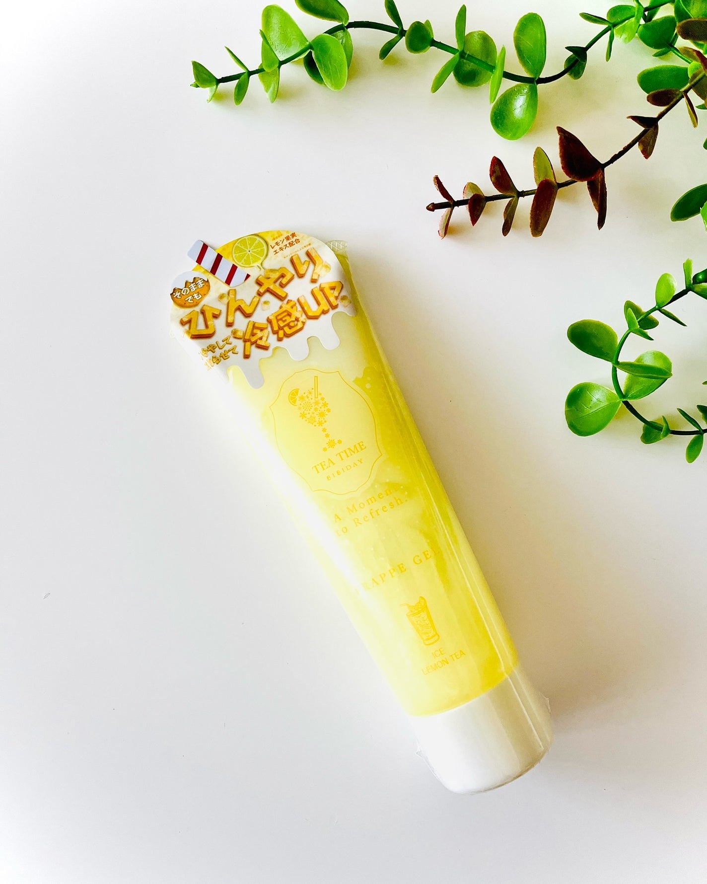 BIBIDAY TEA TIME フラッペジェル アイスレモンティーの香り /BIBIDAY/ボディローションを使ったクチコミ(1枚目)