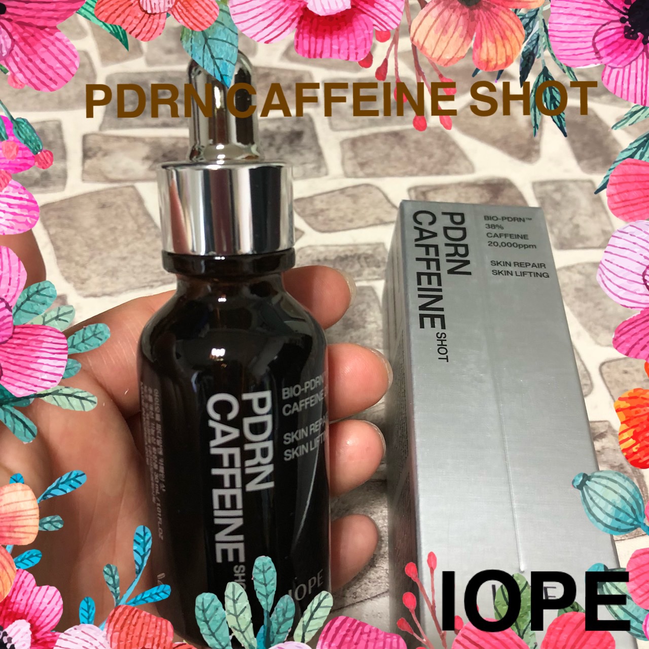 PDRNカフェインショット/IOPE/美容液を使ったクチコミ（1枚目）