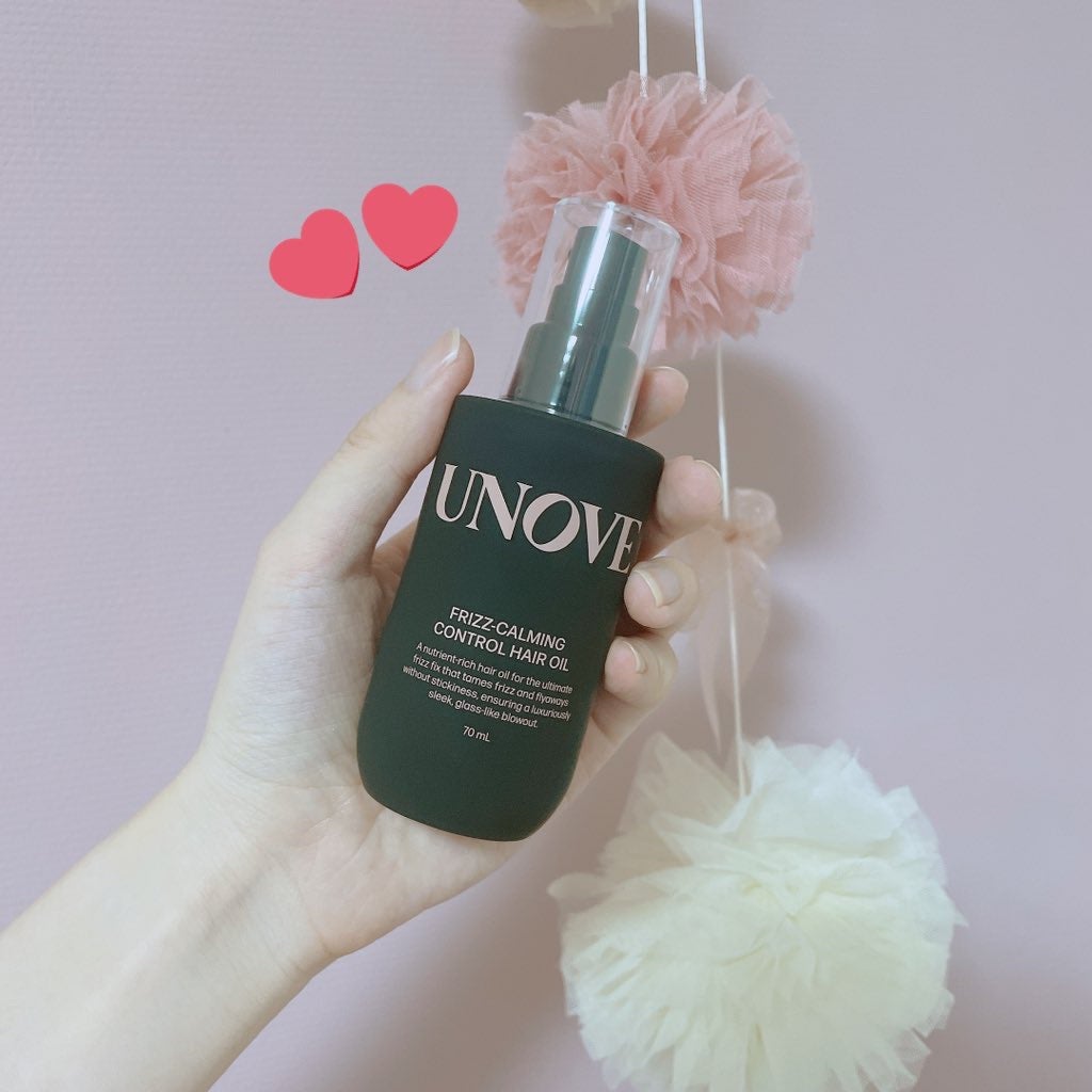 フリズカーミングコントロールオイル/UNOVE/ヘアオイルを使ったクチコミ(1枚目)