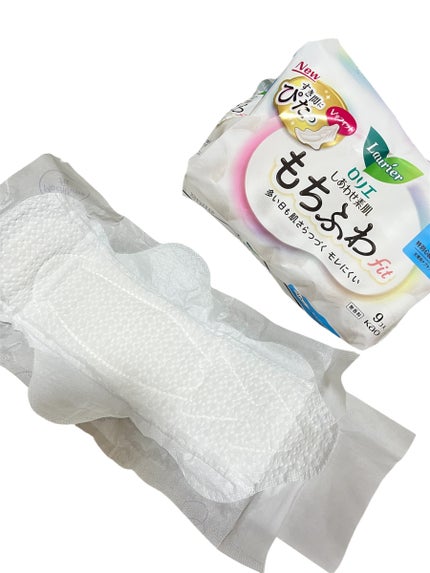 ロリエ もちふわ fit 25cm 羽つき 14コ入 (医薬部外品 )/ロリエ/ナプキンを使ったクチコミ(3枚目)