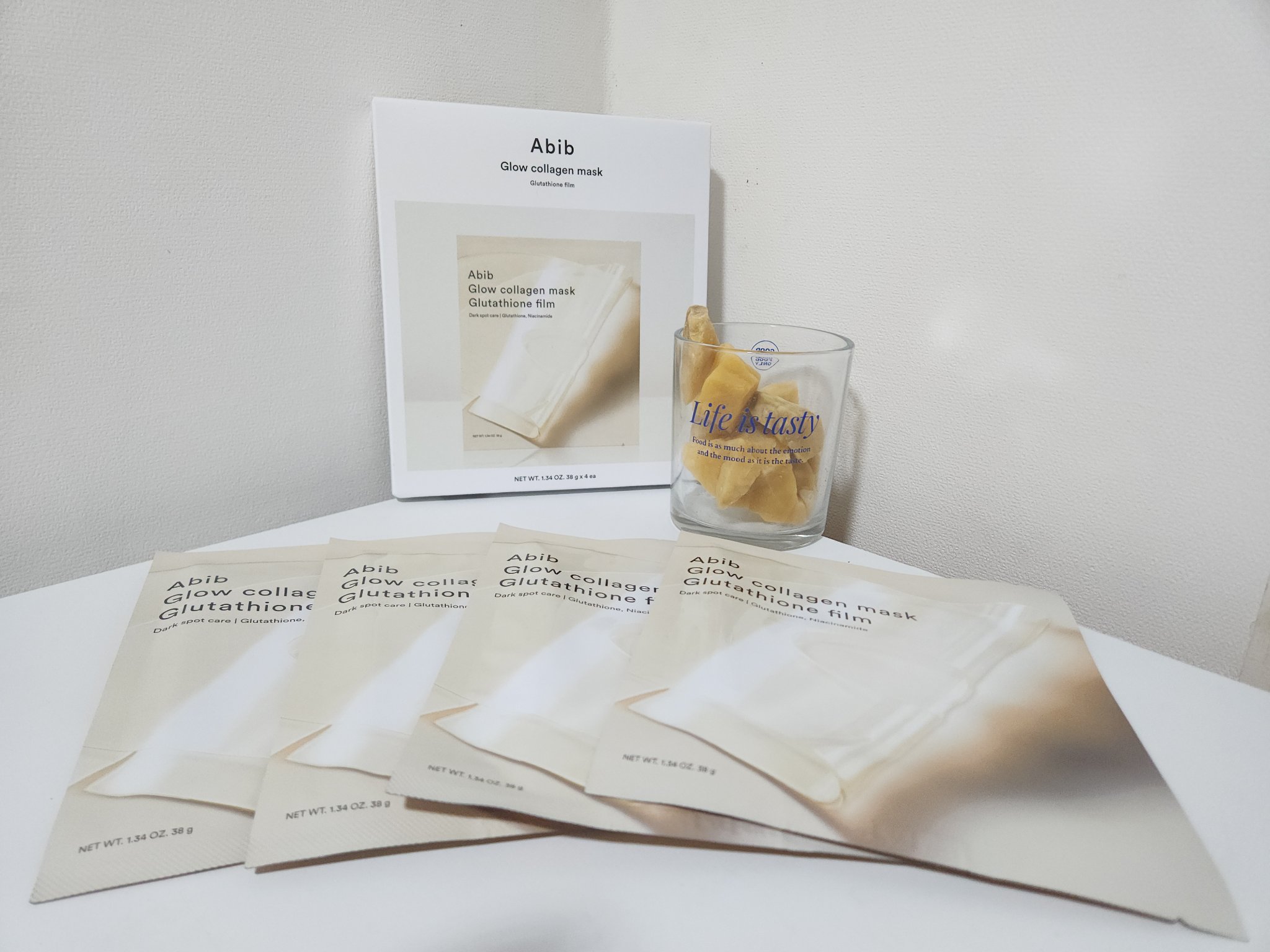 グルタチオンフィルムコラーゲンマスク/Abib /シートマスク・パックを使ったクチコミ（1枚目）
