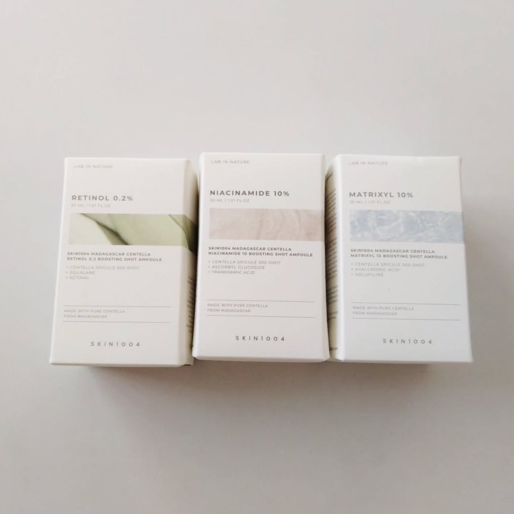 レチノール 0.2 ブースティングショット アンプル/SKIN1004/美容液を使ったクチコミ（2枚目）