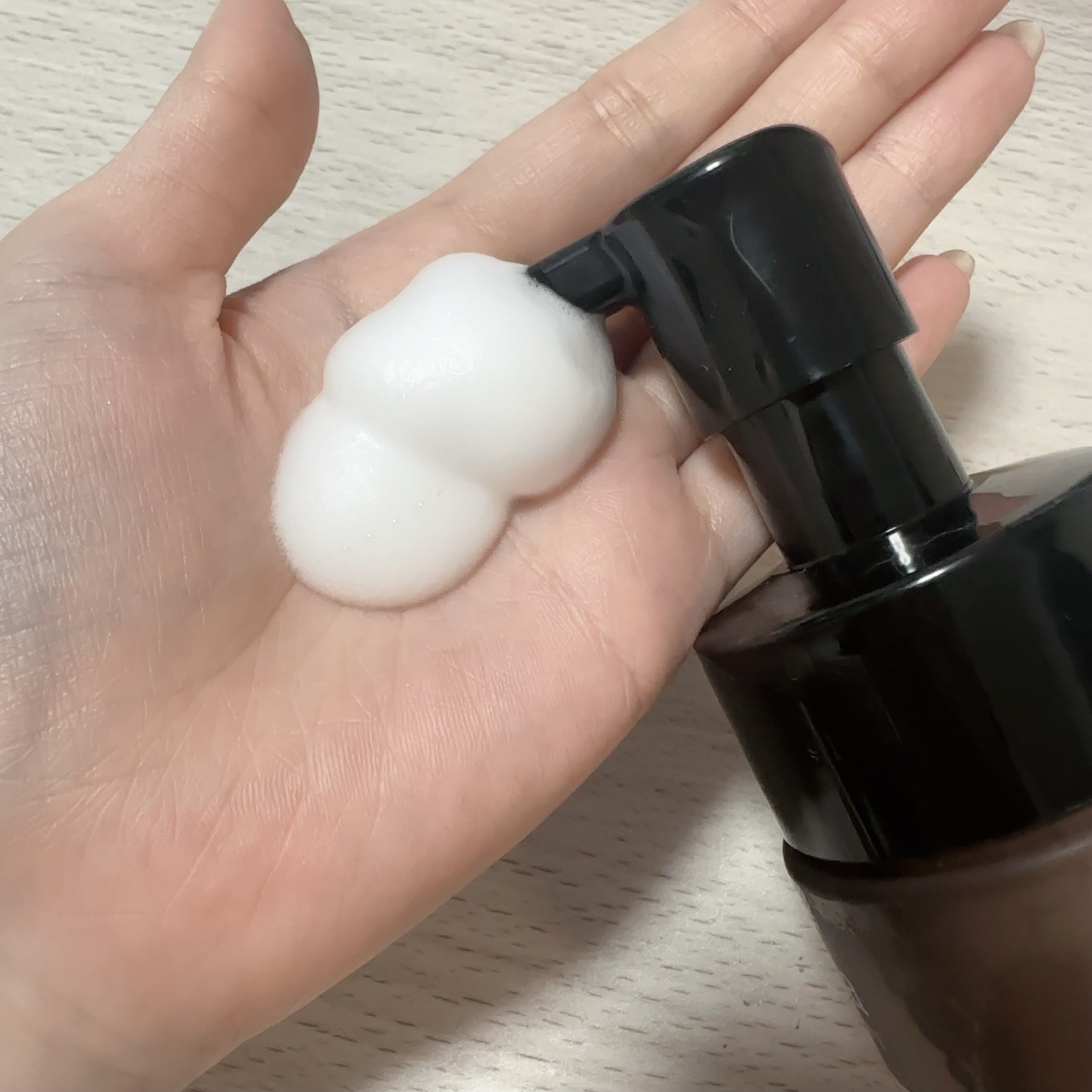 イロハ インティメートウォッシュ フォームタイプ よもぎブレンドの香り/iroha INTIMATE CARE/デリケートゾーンケアを使ったクチコミ（3枚目）