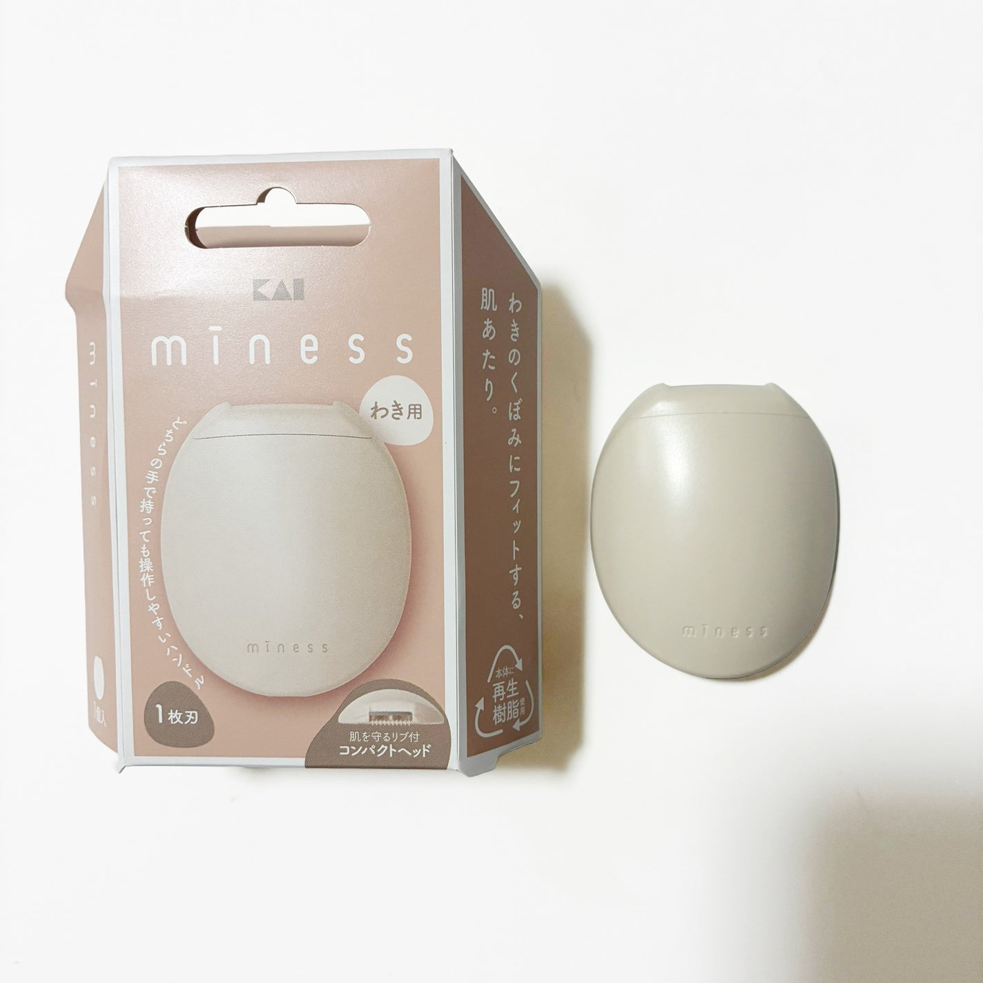 miness わき用カミソリ/貝印/シェーバーを使ったクチコミ(6枚目)