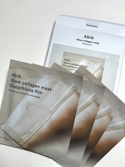 グルタチオンフィルムコラーゲンマスク/Abib /シートマスク・パックを使ったクチコミ(1枚目)