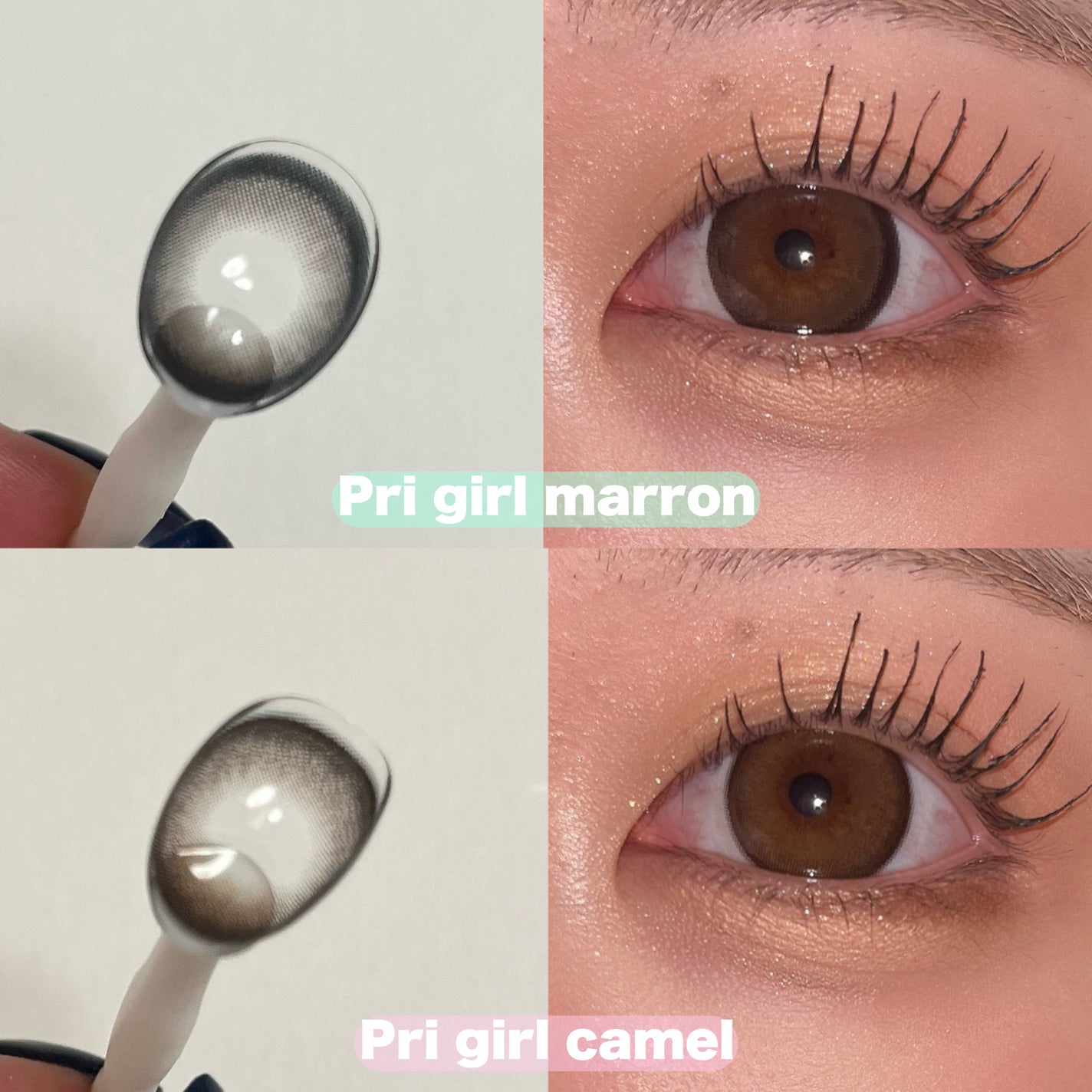 プリモアマンスリー/PRIMORE/1ヶ月(1MONTH)カラコンを使ったクチコミ(2枚目)