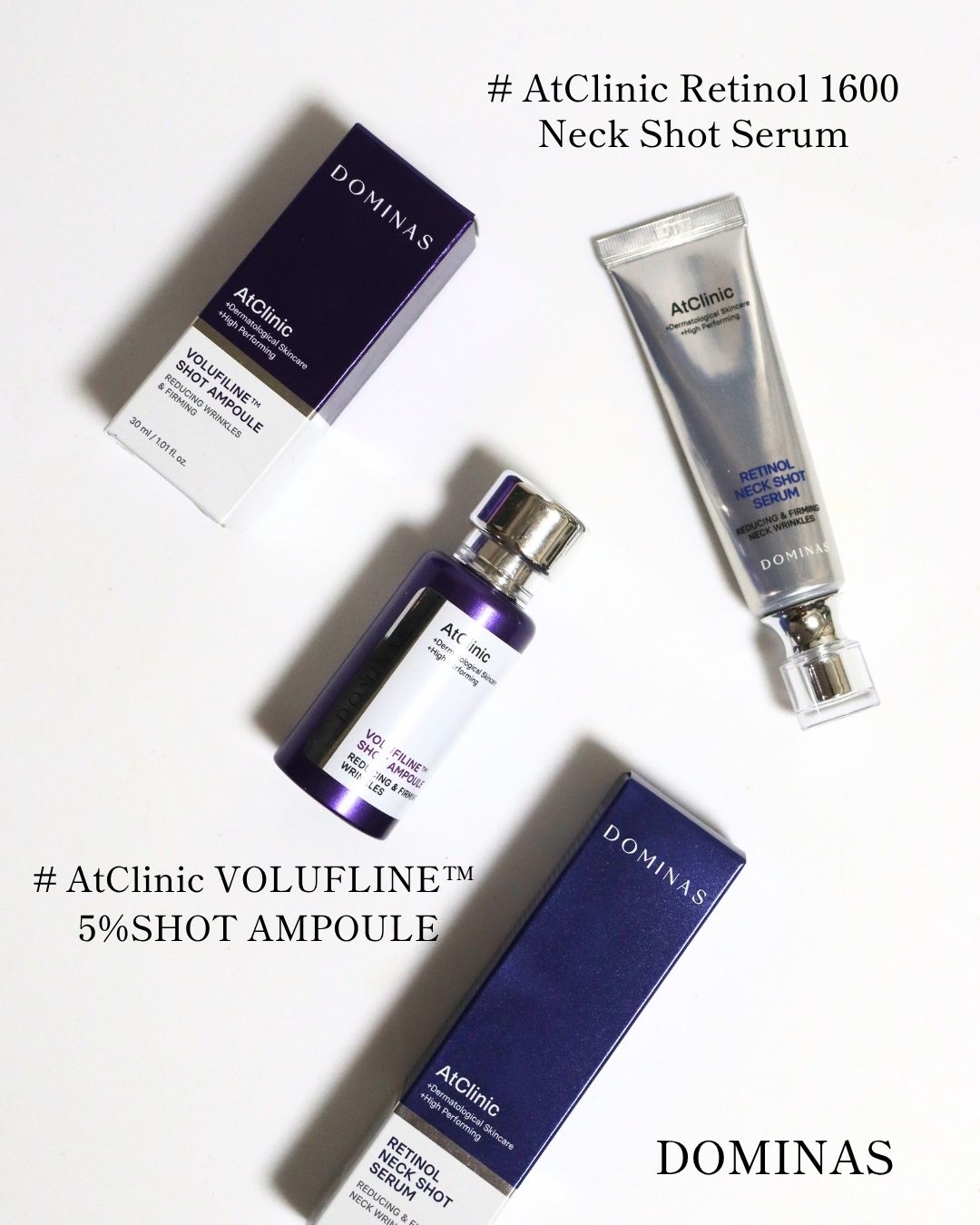 アットクリニック レチノール1600 ネックショット セラム/DOMINAS/ネック・デコルテケアを使ったクチコミ（1枚目）