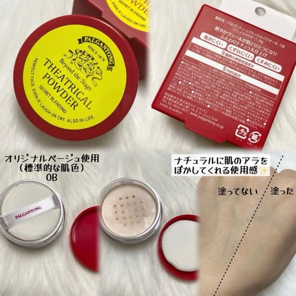 シアトリカルパウダーN/パルガントン/ルースパウダーを使ったクチコミ(2枚目)