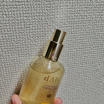 ビタトーニングカプセルセラム/ダルバ/美容液を使ったクチコミ(4枚目)