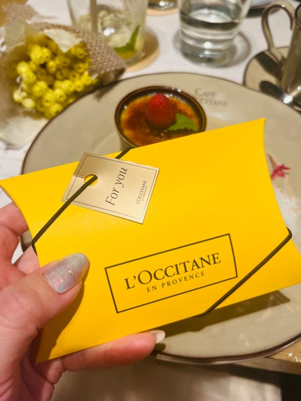 ちろこ on LIPS 「な、な、な、んとロクシタンのアンバサダーを来年3月まで務めさせ..」(4枚目)