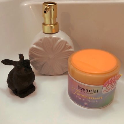 エッセンシャルプレミアム とろ生ヘアマスク/エッセンシャル/ヘアマスク・ヘアパックを使ったクチコミ(1枚目)