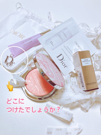 ディオールスキン フォーエヴァー グロウ ルミナイザー(サマー コレクション 2025 限定品)/Dior/ハイライトを使ったクチコミ(1枚目)