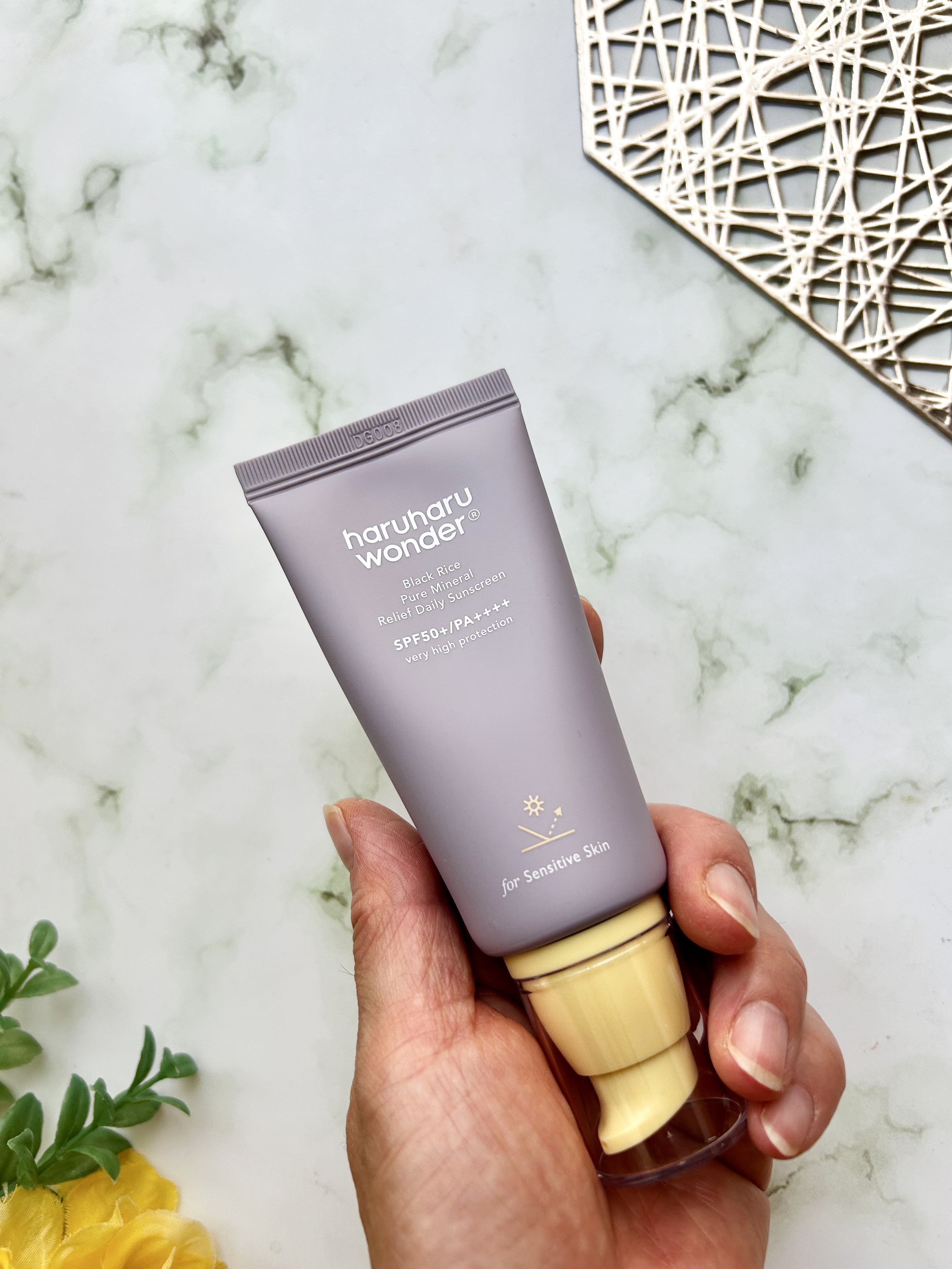 ブラックライス ピュア ミネラル リリーフ デイリー サンスクリーン/haruharu wonder/日焼け止めクリームを使ったクチコミ（2枚目）