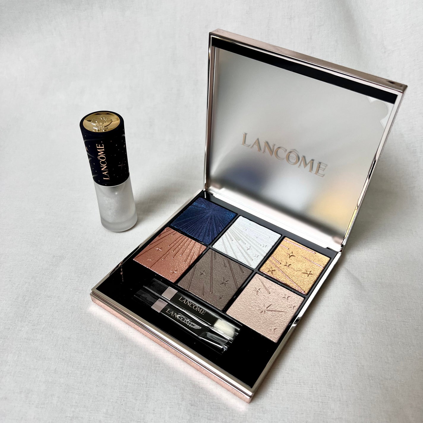 【数量限定】LANCOME セレスティアル ローズ パレット 試してみた】セレスティアル ローズ パレット LANCOMEのリアル