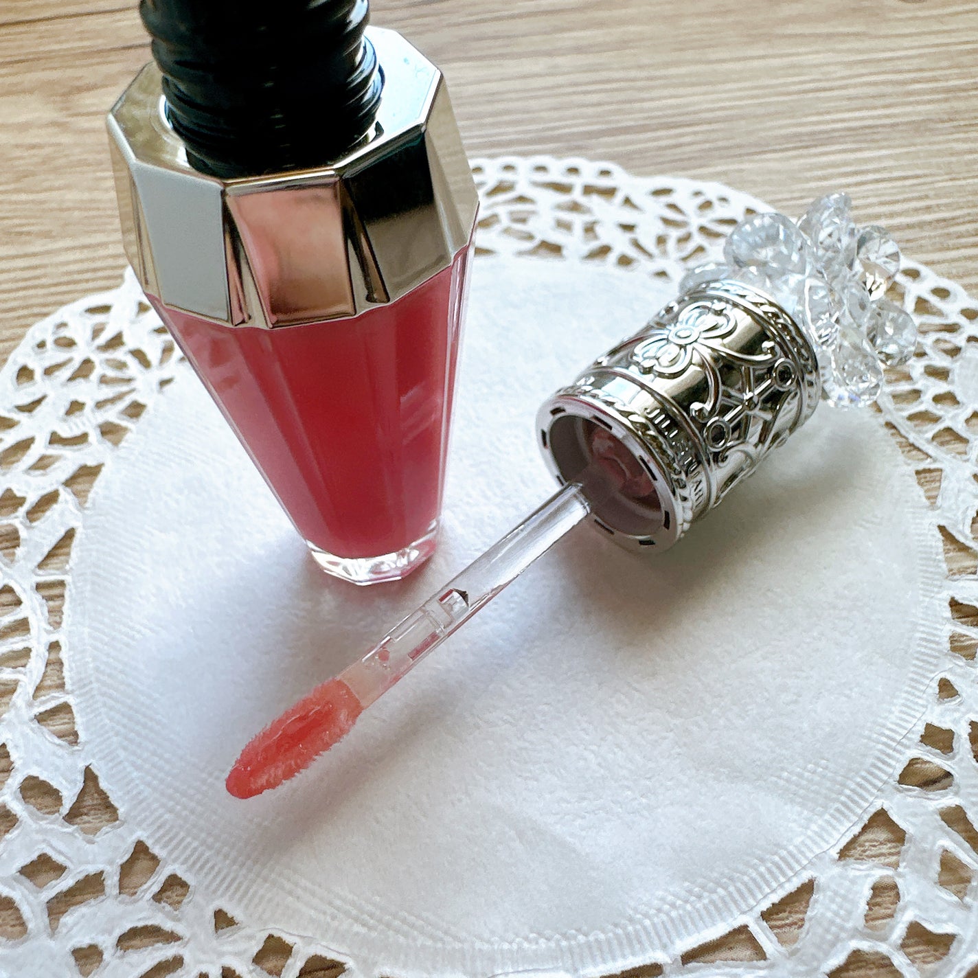 ジルスチュアート クリスタルブルーム リップブーケ セラム/JILL STUART/リッププランパーを使ったクチコミ(4枚目)