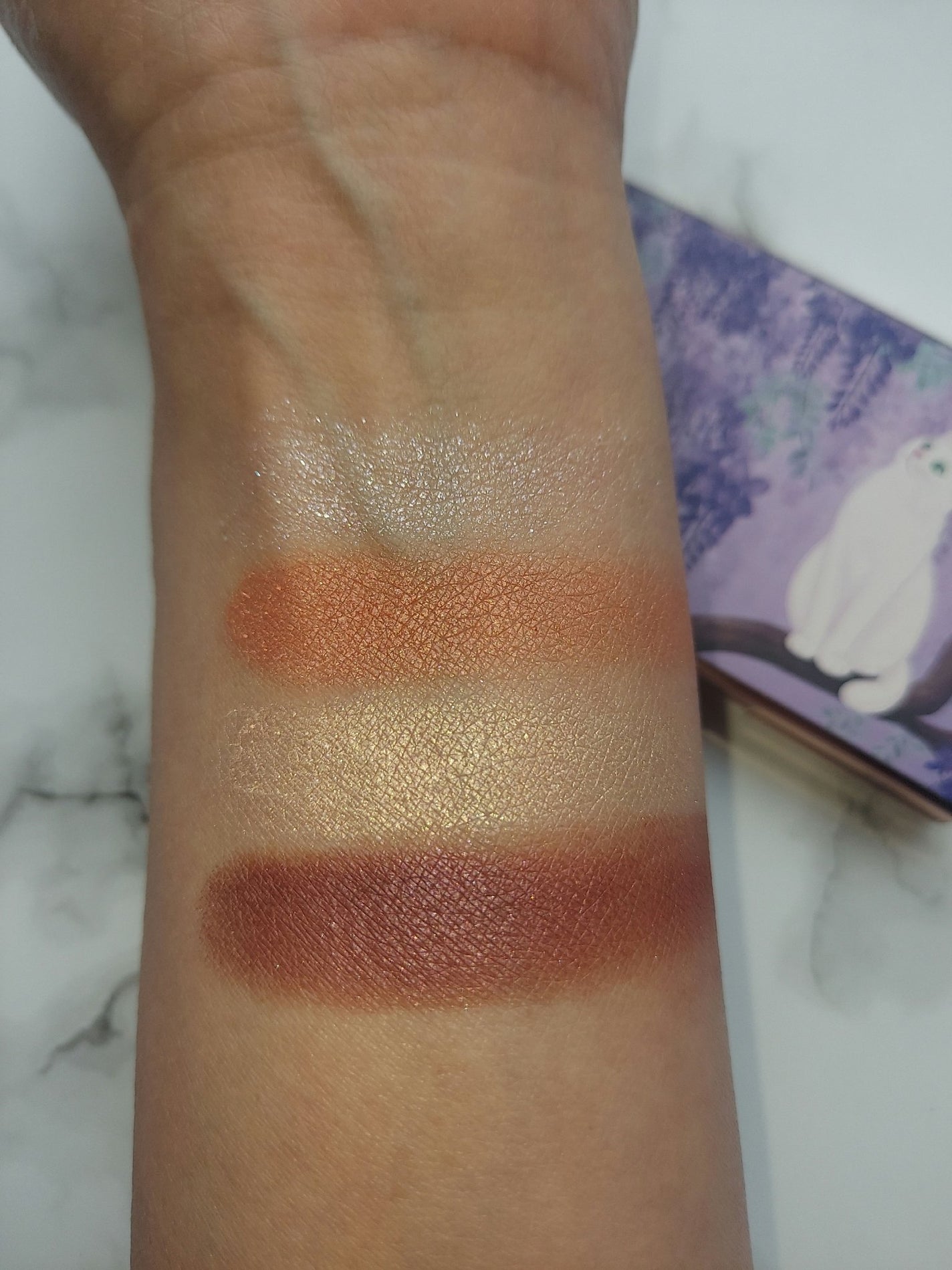 HUAMAO/SHOBIDO/アイシャドウパレットを使ったクチコミ(4枚目)