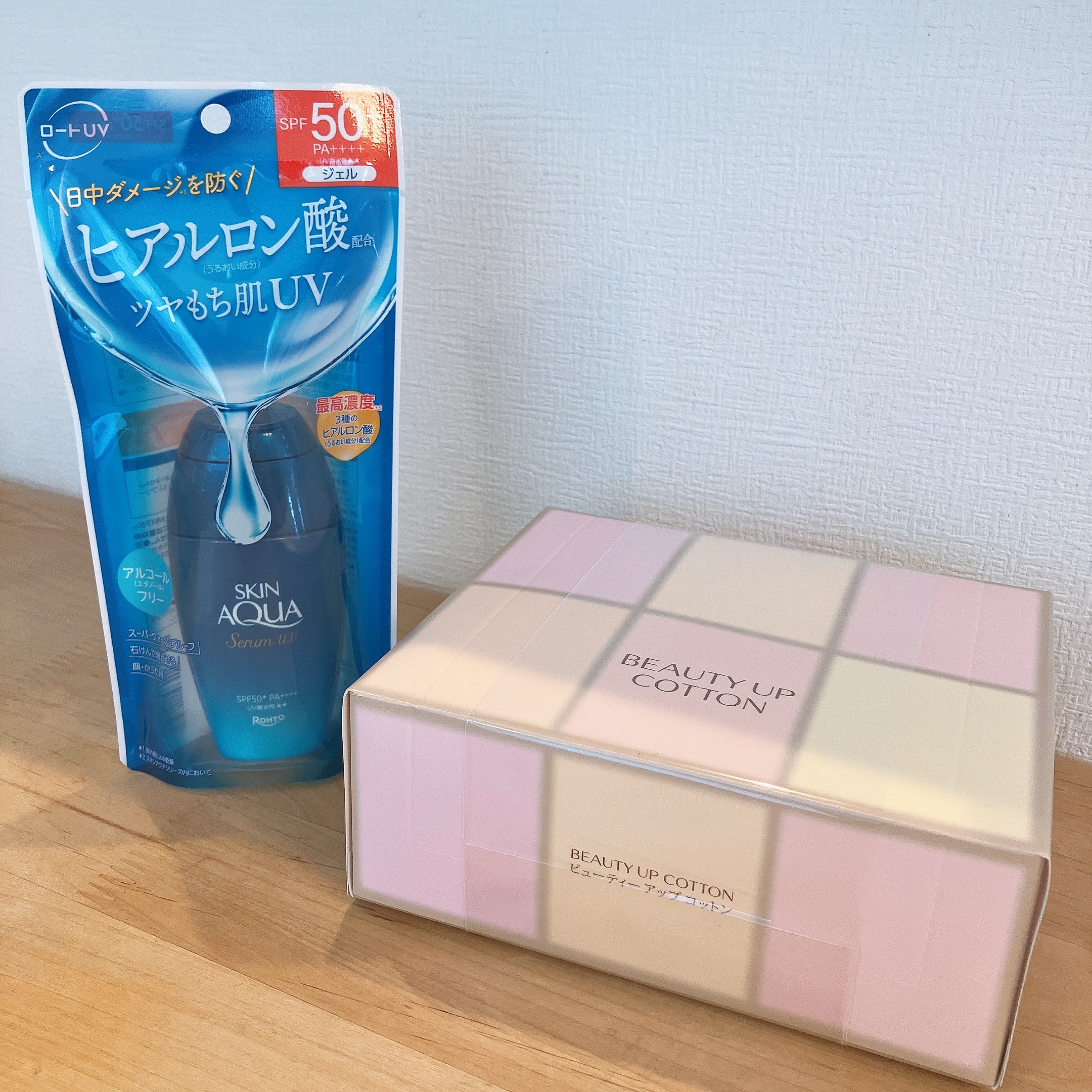 スキンアクア ヒアルロンセラムUV/スキンアクア/日焼け止めローションを使ったクチコミ（1枚目）
