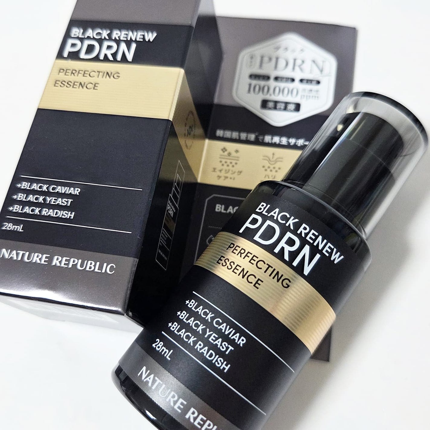 ブラックPDRN 美容液/ネイチャーリパブリック/美容液を使ったクチコミ(2枚目)