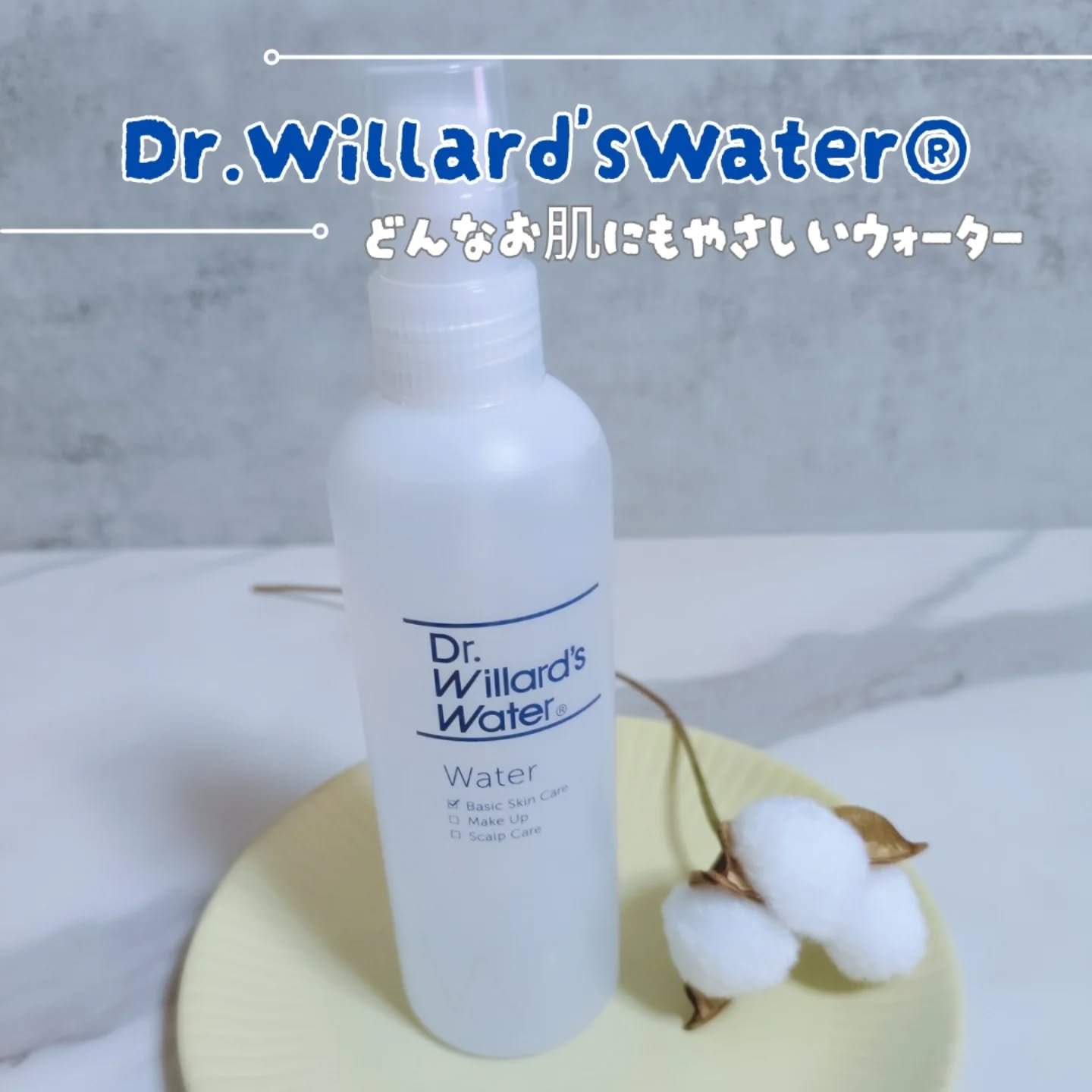 Dr.ウィラード・ウォーター/Dr.ウィラード・ウォーター/ミスト状化粧水を使ったクチコミ（1枚目）