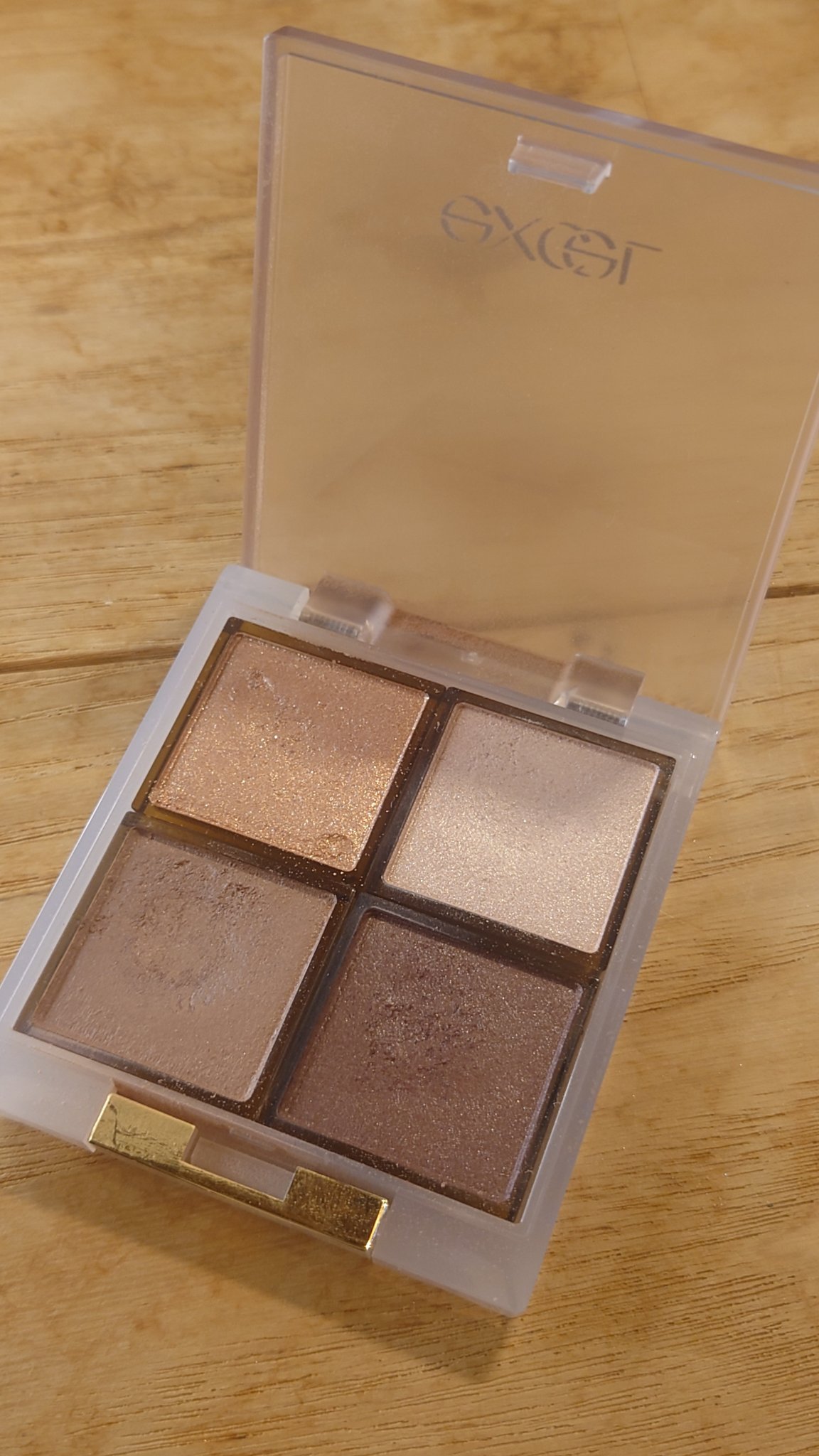 ドレープド シマーグロウ/excel/パウダーハイライトを使ったクチコミ（2枚目）