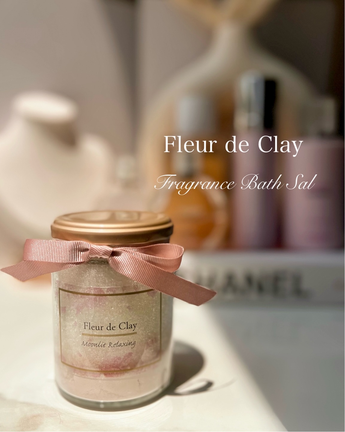 フルールドクレイ　フレグランスバスソルト　ムーンリットリラクシング/Fleur de Clay/保湿系入浴剤を使ったクチコミ（1枚目）