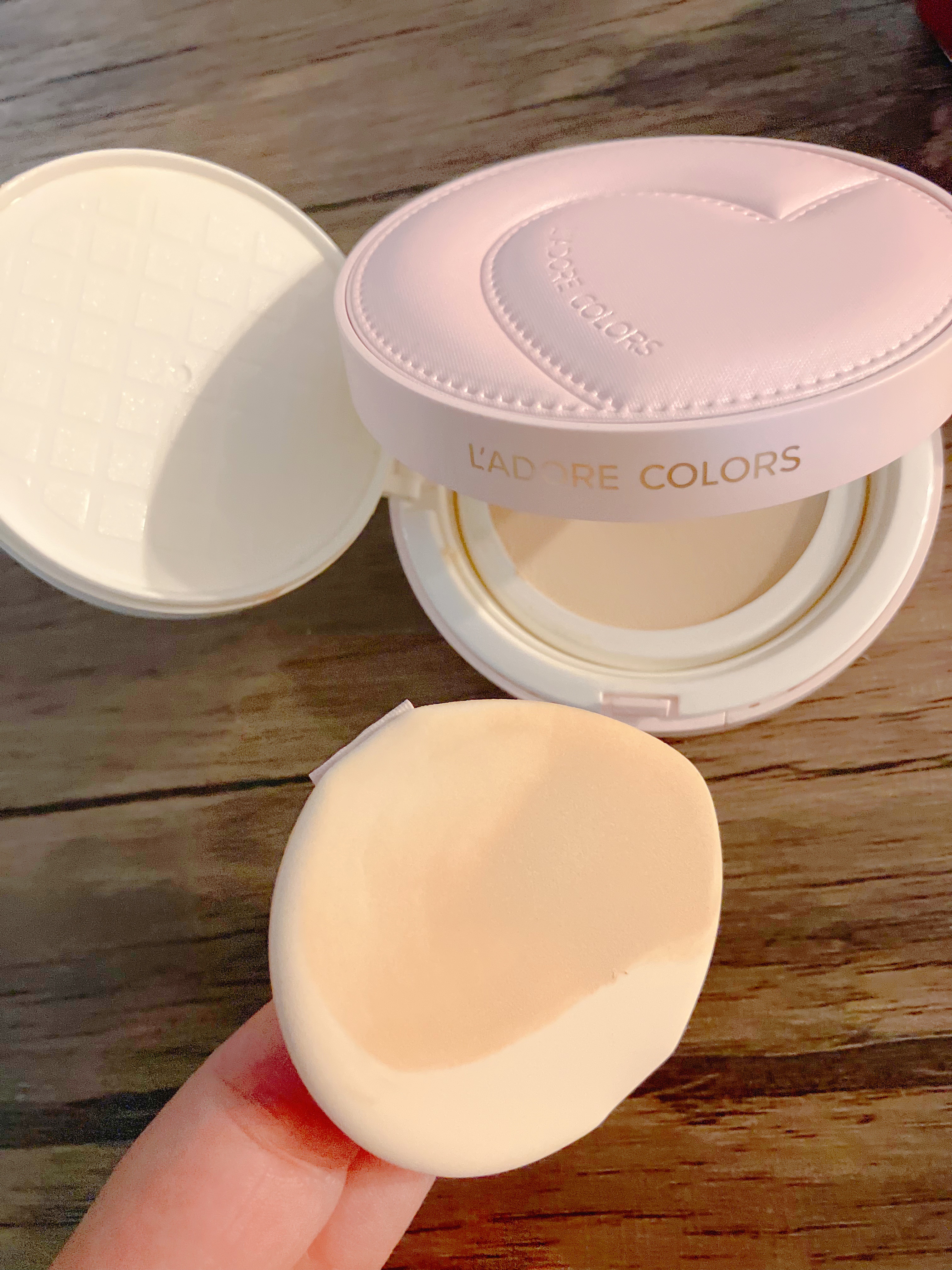 L'ADORE COLORS レインコート クッション ファンデーション/L'adore Colors/クッションファンデーションを使ったクチコミ（2枚目）