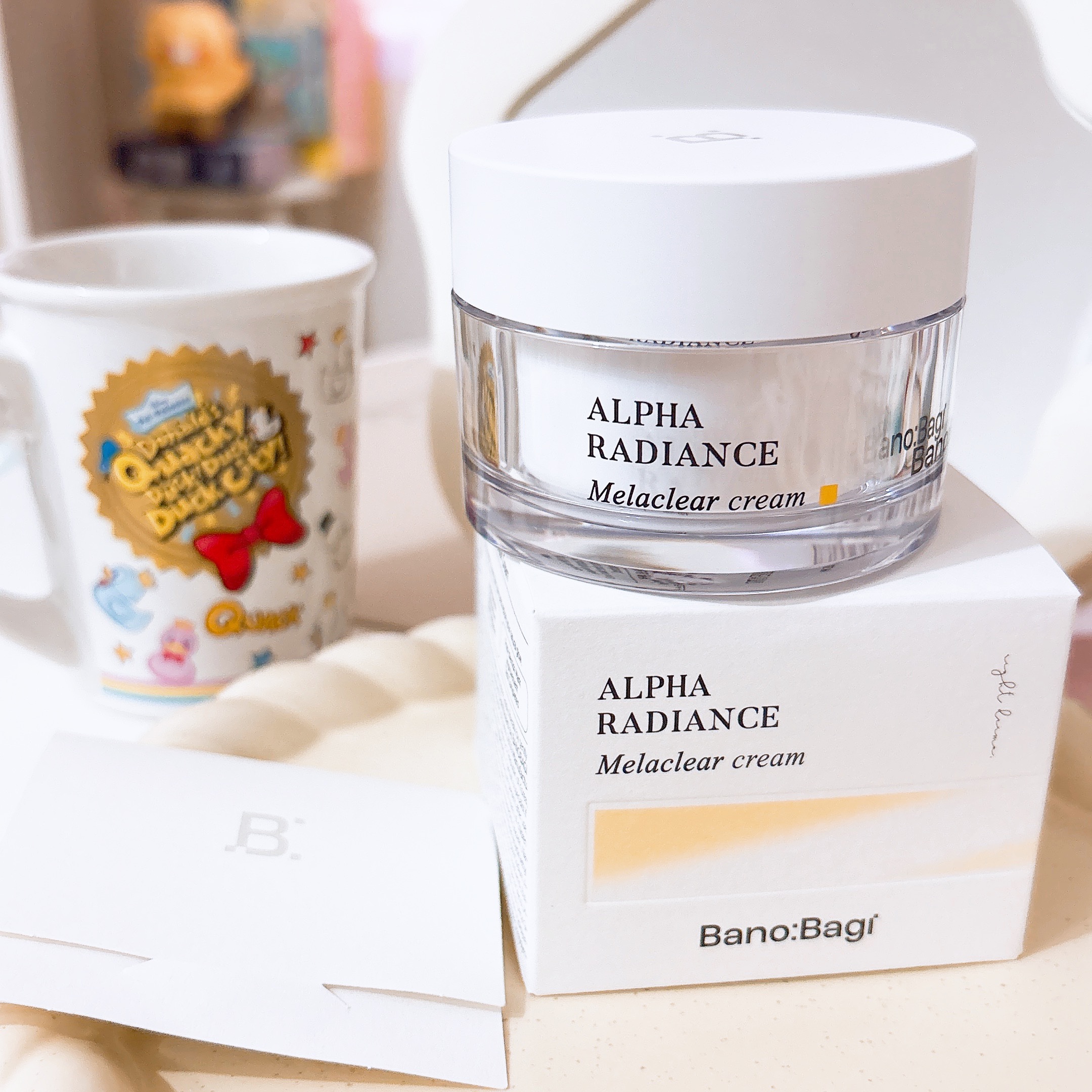 アルファラディアンスメラクリア クリーム/BANOBAGI/フェイスクリームを使ったクチコミ（1枚目）