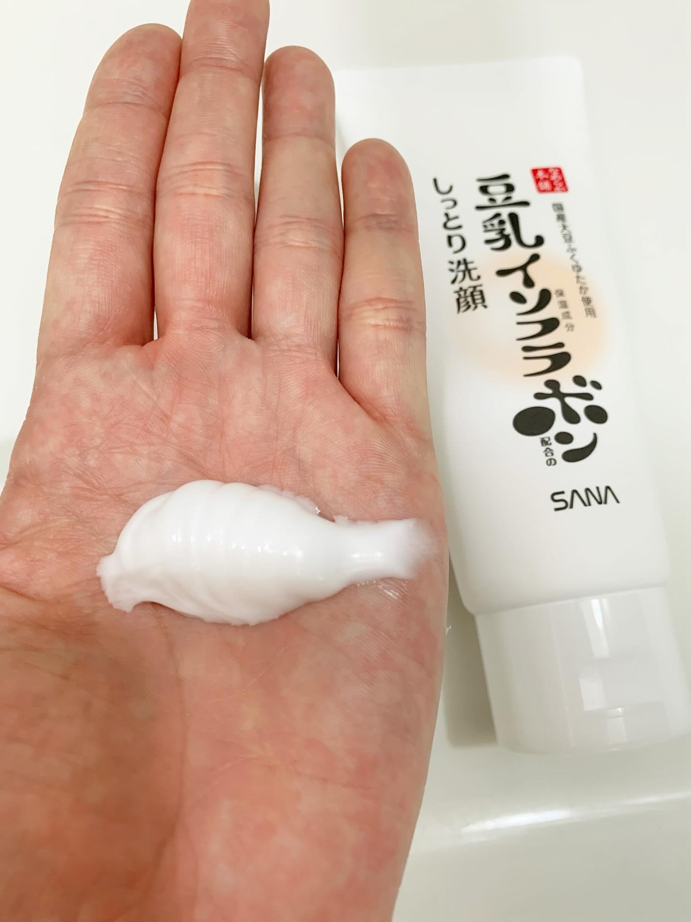 しっとりクレンジング洗顔 NC/なめらか本舗/洗顔フォームを使ったクチコミ(2枚目)