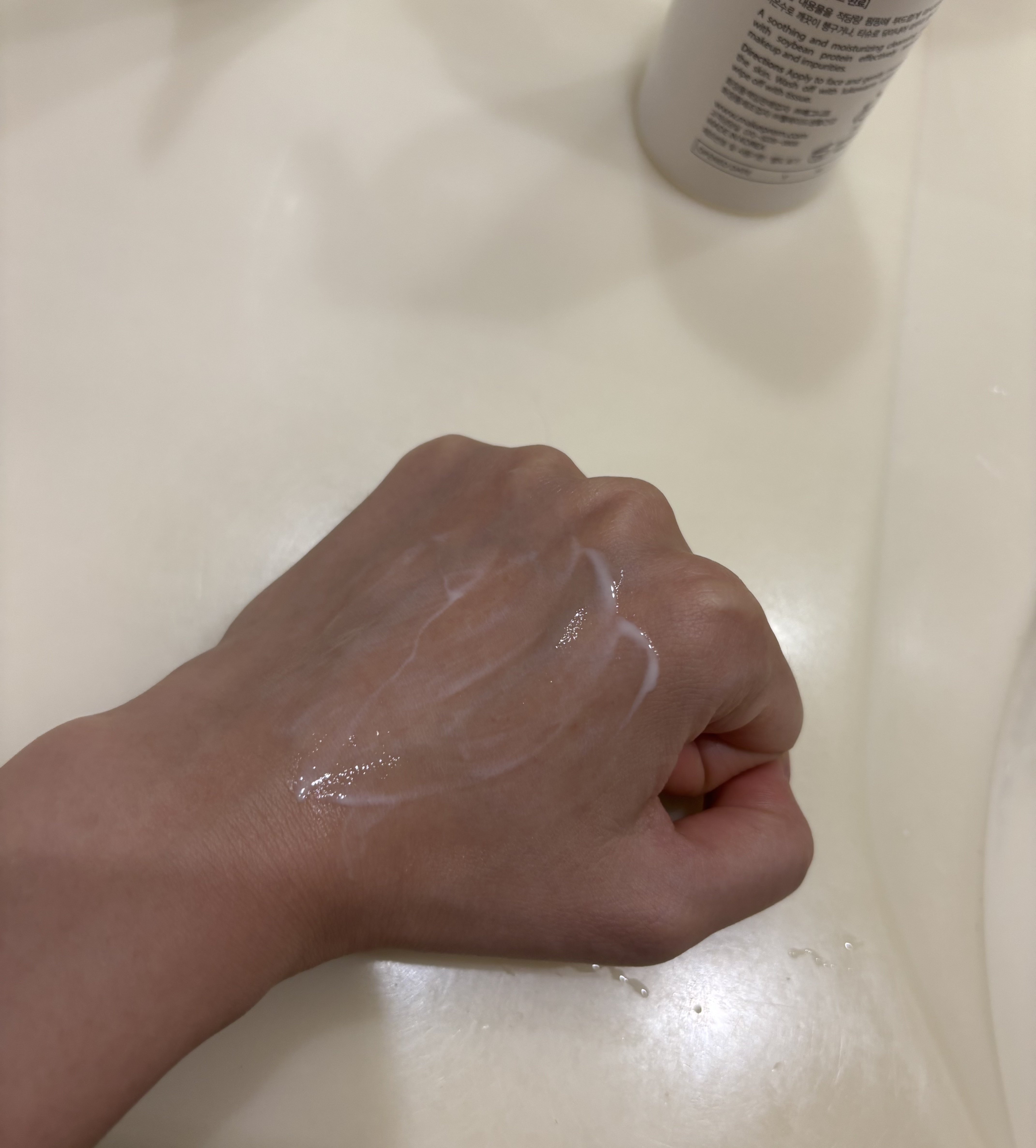 セーフミー リリーフモイスチャー クレンジングミルク /make prem/ミルククレンジングを使ったクチコミ（3枚目）