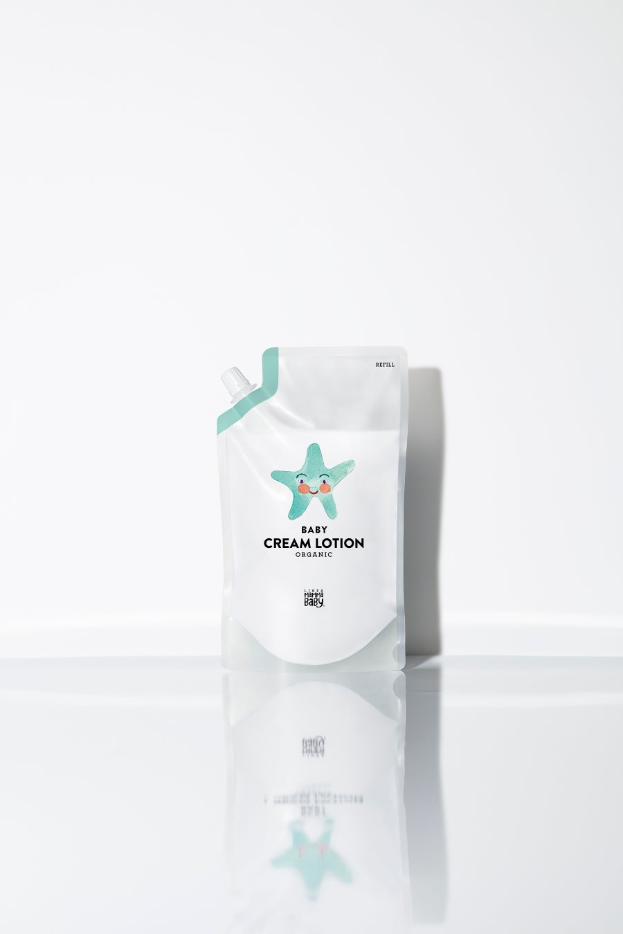ママベビー ベビークリームローション レフィル（380mL）