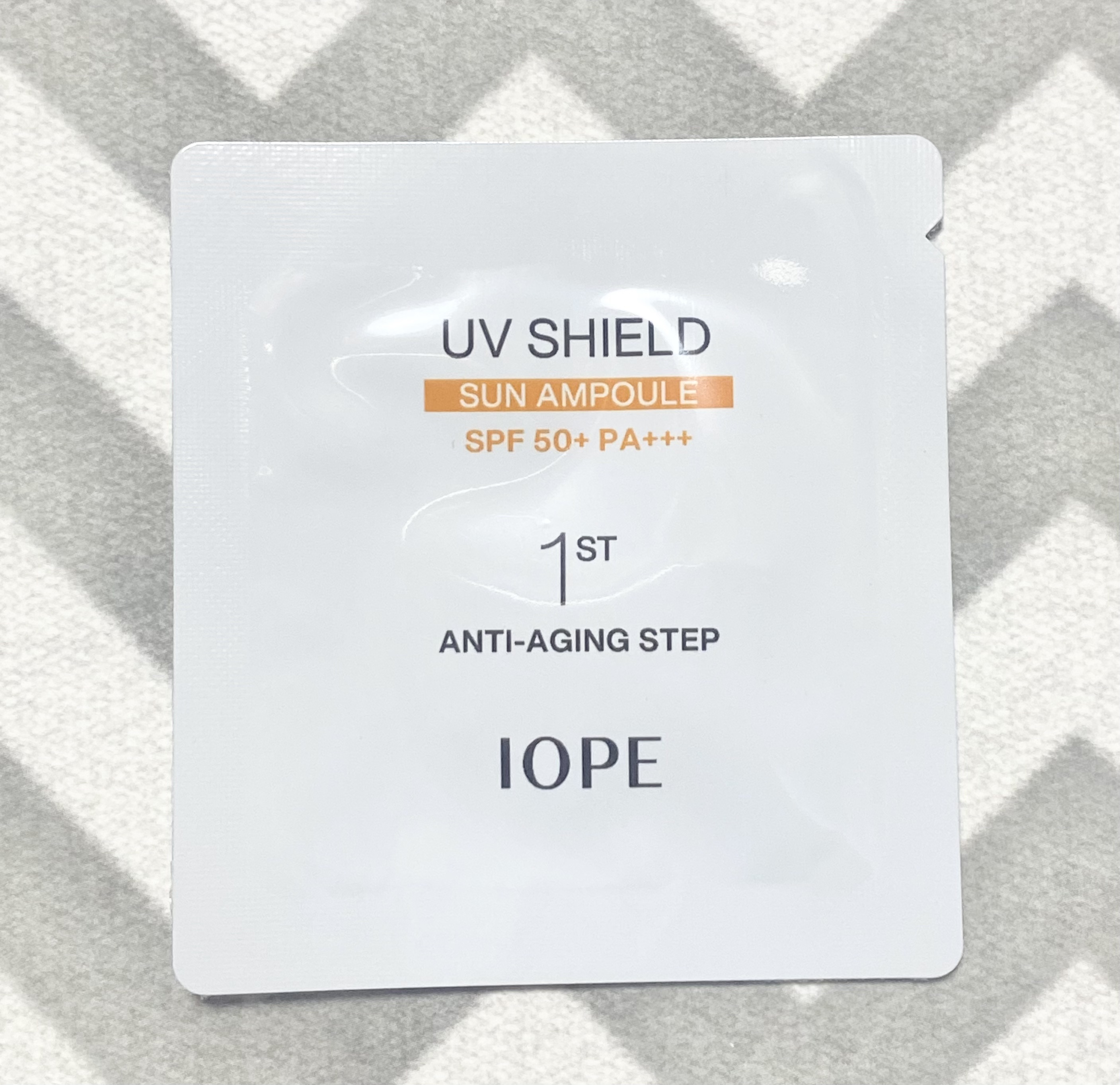 UV シールド サン アンプル/IOPE/日焼け止めローションを使ったクチコミ（1枚目）