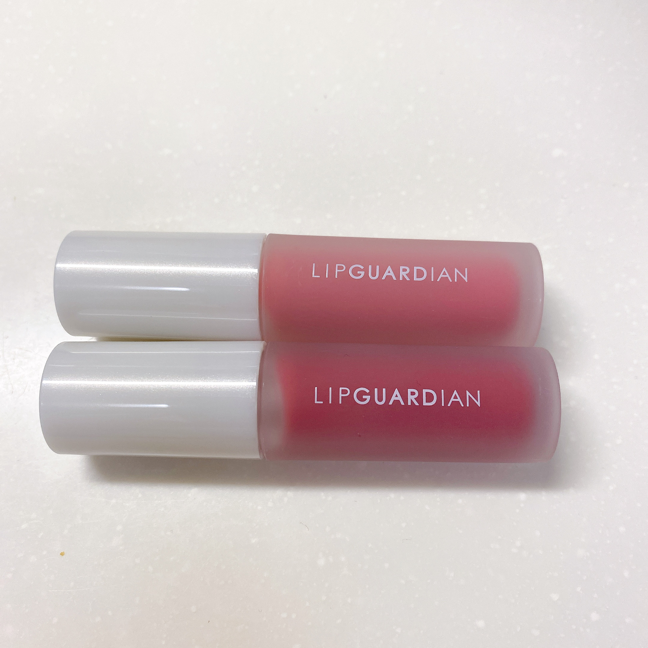 リップガーディアン　グロウラッピングフローズン 02 スイカソルベ/LIPGUARDIAN/リップティントを使ったクチコミ（1枚目）