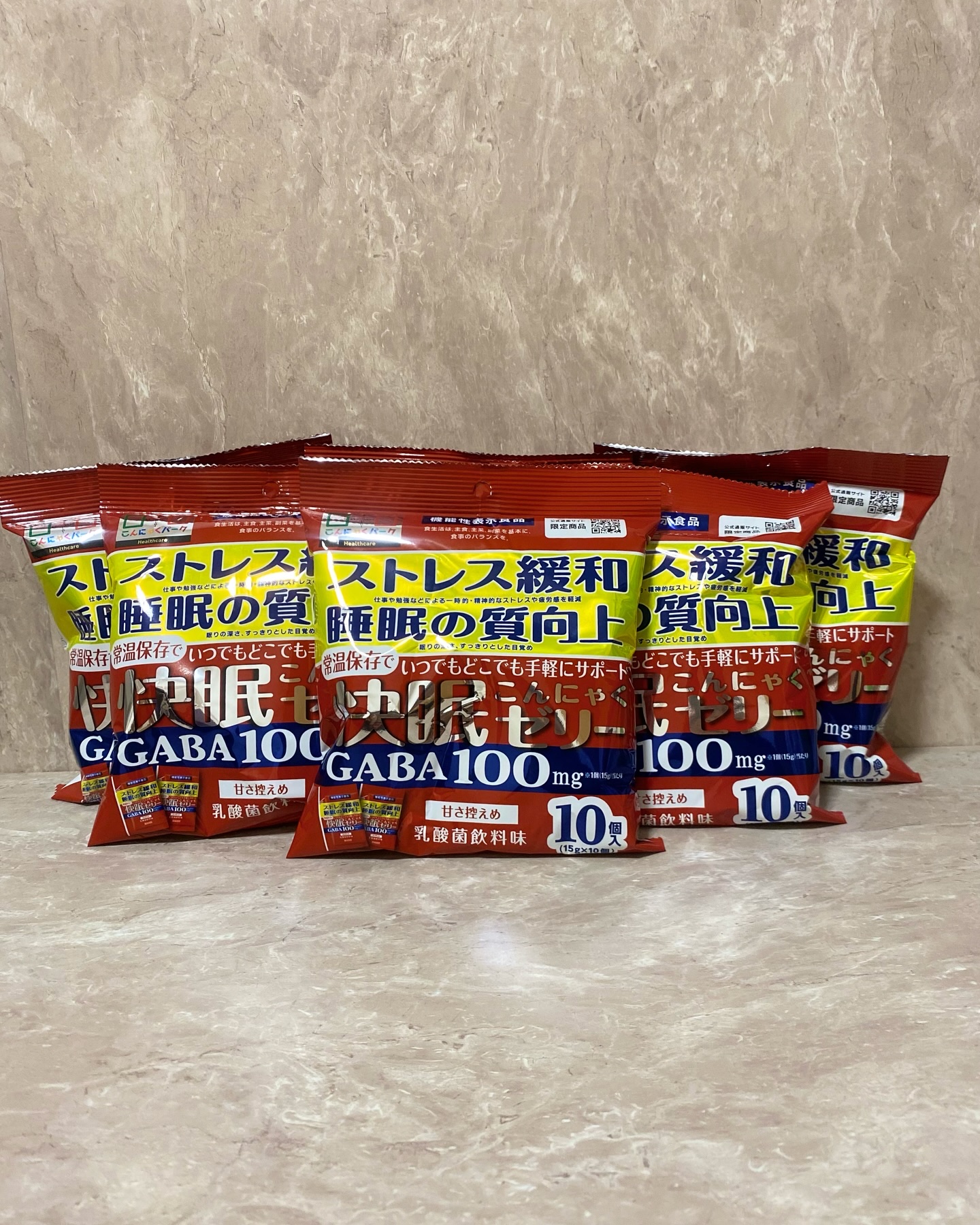 快眠こんにゃくゼリー/こんにゃくパーク/その他食品を使ったクチコミ（1枚目）