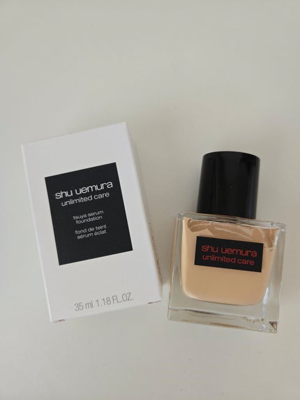 アンリミテッド ケア ツヤ セラム ファンデーション/shu uemura/リキッドファンデーションを使ったクチコミ(1枚目)