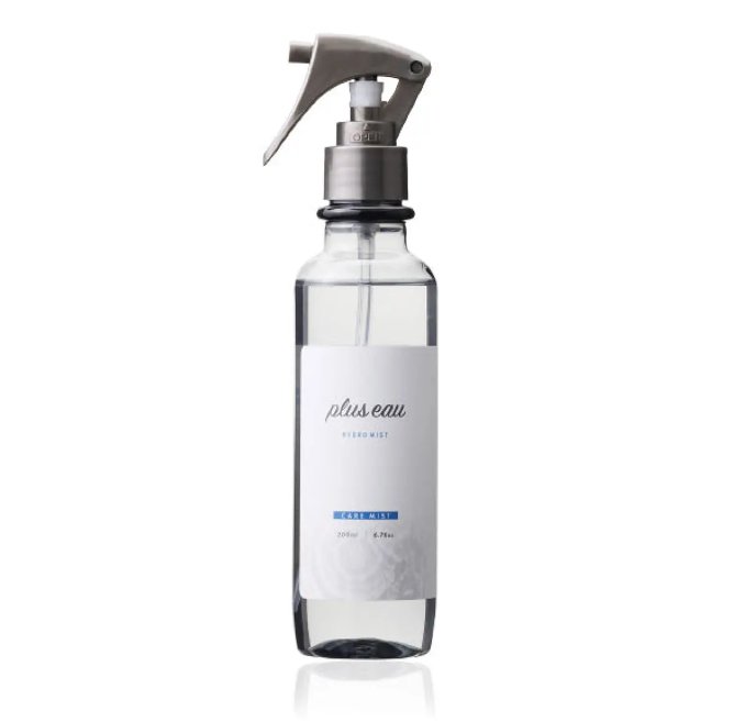 【使った商品】
plus eau　ハイドロミストN　本体 200ml
【商品の特徴】
・インバスでもアウトバスでも使える
【良いところ】
・トリートメント前の導入液として、トリートメントを乳化させる時の水分として、寝癖直し用のスプレーとして